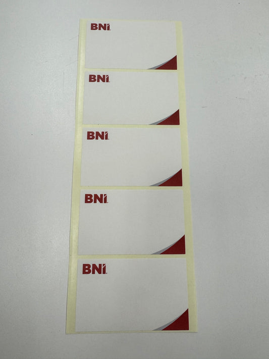 V381:ビジター用名札シール 100枚