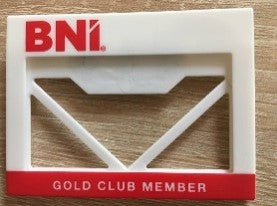 M268:名札フレーム(Gold Club Member) 10個